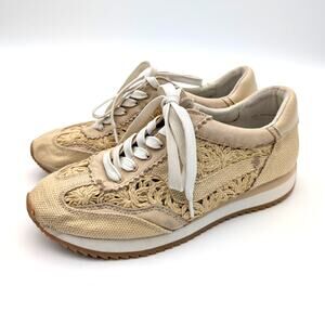 Dolce Vita B.ntcd Lace-Up Sneakers Shoes Women's Light Natural Size US8 EU38